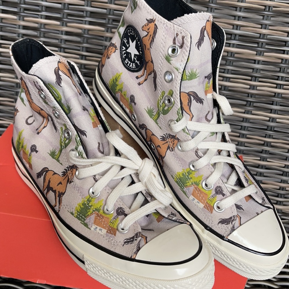 Converse Chuck Taylor 70 All Star Hi String/ Egret MEN`S Twisted Resort-Old West - Picture 7 of 16